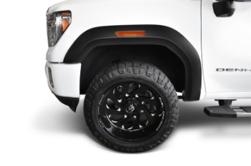 Picture of Bushwacker 20-21 GMC Sierra 2500HD Extend-A-Fender Style Flares Front 4pc - Black