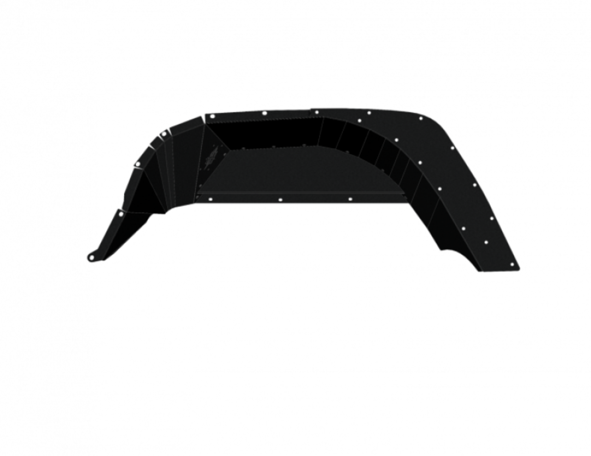 Picture of Road Armor 18-21 Jeep Gladiator JL Stealth Rear Fender Liner Body Armor - Black Steel