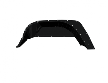 Picture of Road Armor 18-21 Jeep Gladiator JL Stealth Rear Fender Liner Body Armor - Black Steel