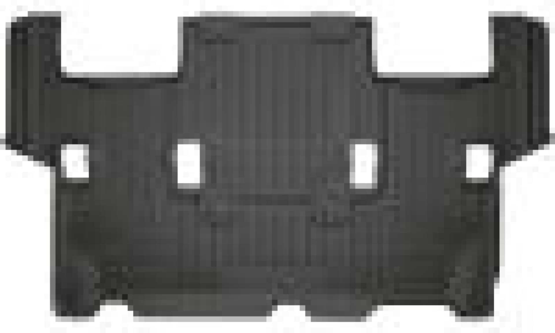 Picture of Husky Liners 11-17 Expedition-11-17 Navigator Base X-act 3rd Seat Floor Liner BLK