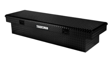 Picture of Tradesman Aluminum Economy Cross Bed Truck Tool Box 72in- - Black