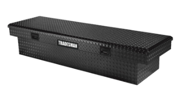 Picture of Tradesman Aluminum Economy Cross Bed Truck Tool Box 70in--Front Opening - Black