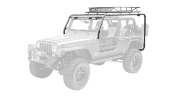 Picture of Body Armor 4x4 97-06 Jeep Wrangler TJ Cargo Roof Rack Box 1 Of 2