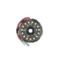 Picture of KC HiLiTES Cyclone V2 2-2in- LED Accessory Light 5w Flood Beam Single - Clear Lens