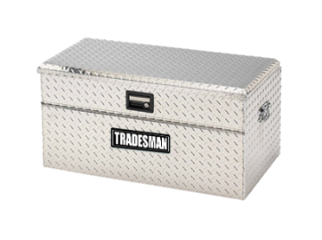 Picture of Tradesman Aluminum Flush Mount Truck Tool Box Full-Wide 56in- - Brite