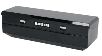 Picture of Tradesman Steel Flush Mount Truck Tool Box 48in- - Black