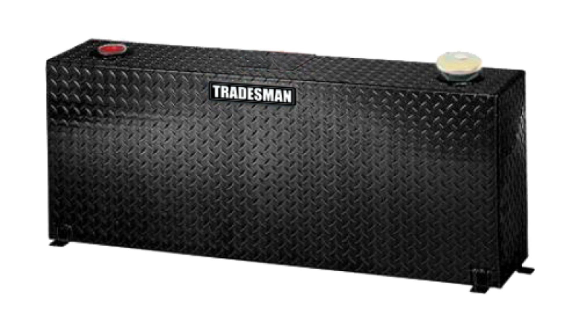Picture of Tradesman Aluminum L-Shape Liquid Storage Tank 80 Gallon Capacity - Black