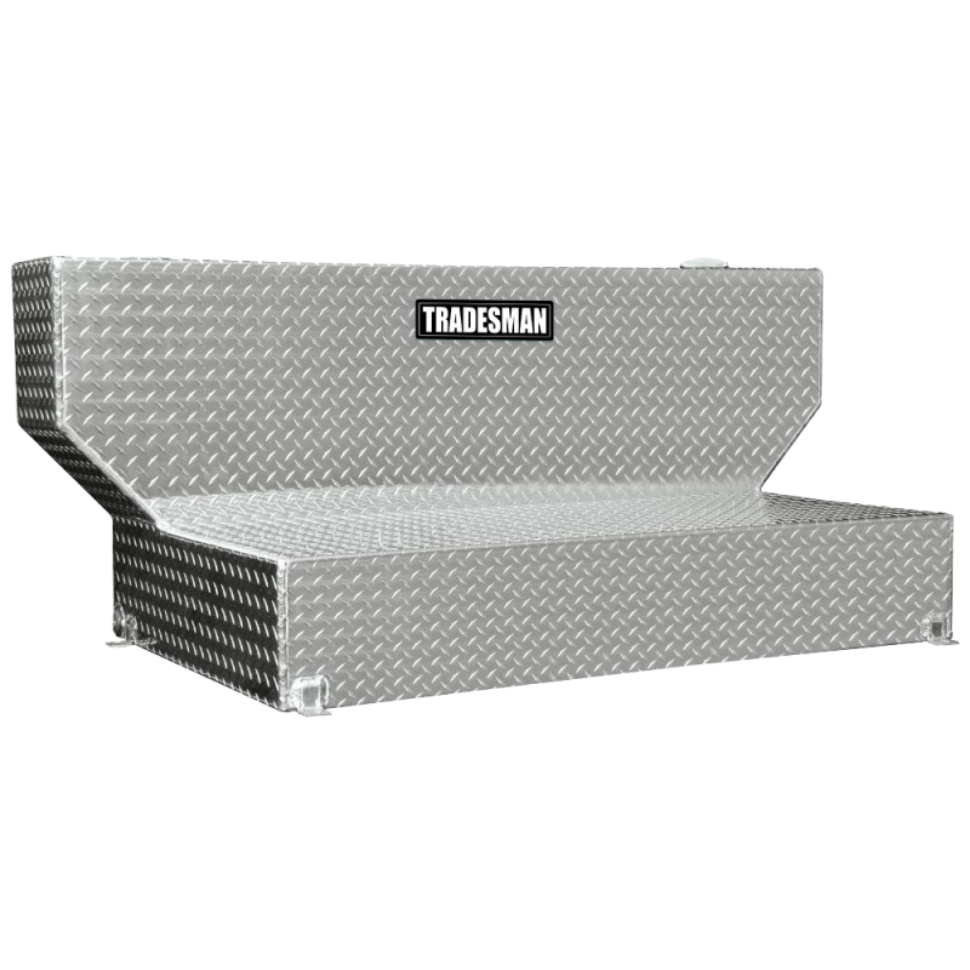 Picture of Tradesman Aluminum L-Shape Liquid Storage Tank 100 Gallon Capacity - Brite