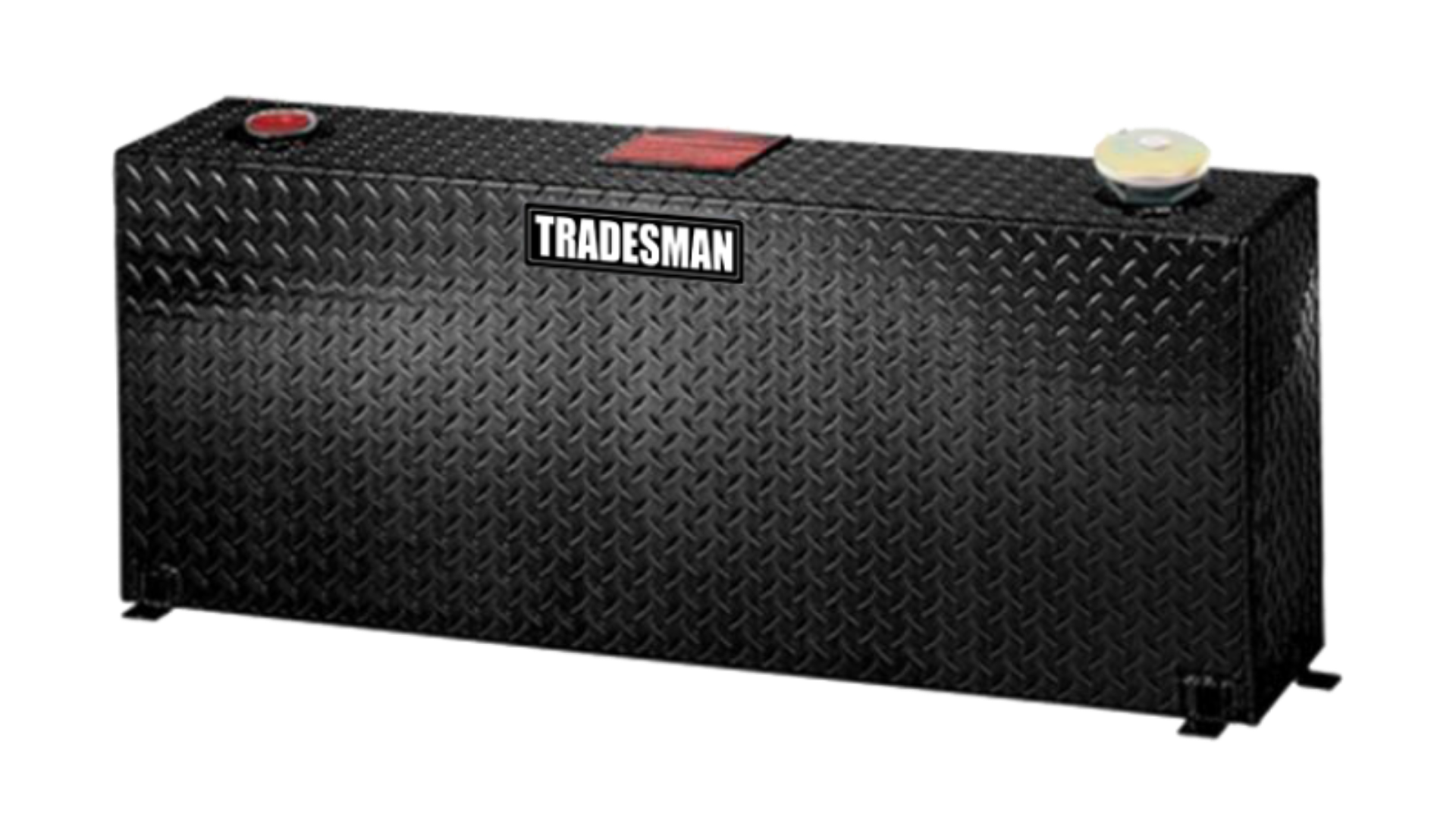 Picture of Tradesman Aluminum Rectangular Liquid Storage Tank 55 Gallon Capacity - Black