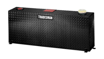 Picture of Tradesman Aluminum Rectangular Liquid Storage Tank 55 Gallon Capacity - Black