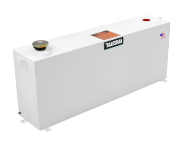 Picture of Tradesman Steel Rectangular Liquid Storage Tank Full Size - White