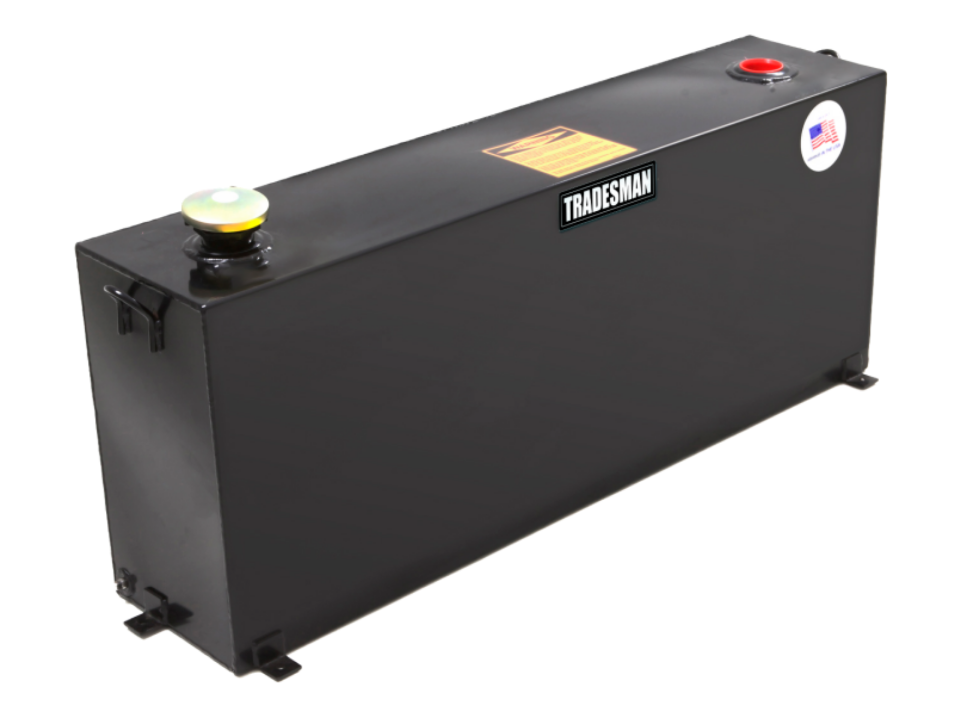 Picture of Tradesman Steel Rectangular Liquid Storage Tank Full Size - Black