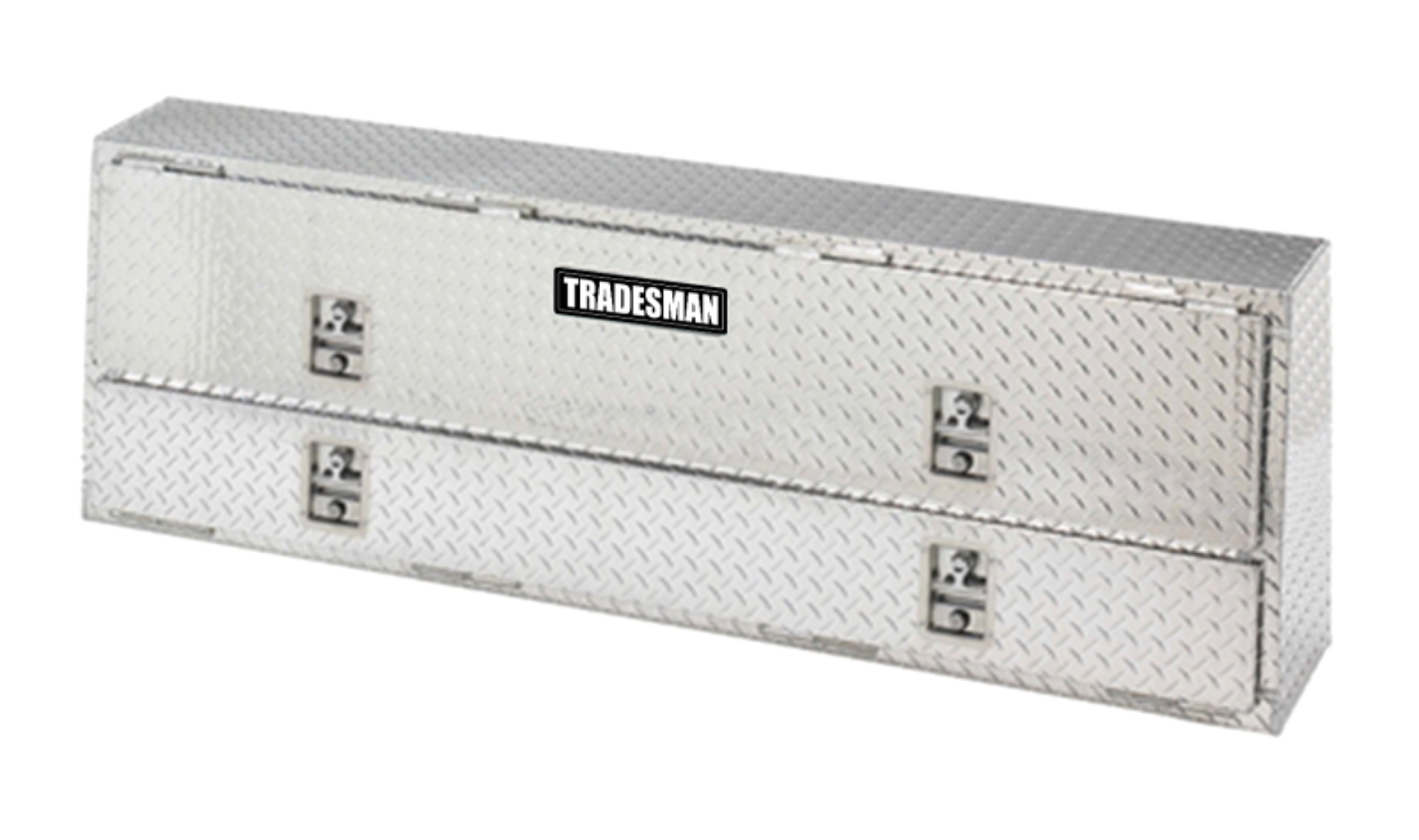 Picture of Tradesman Aluminum Professional Rail Top Mount L-Wing Box 72in- - Brite