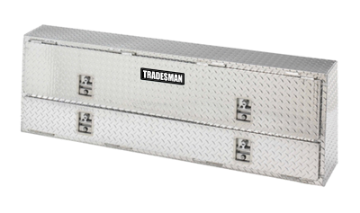 Picture of Tradesman Aluminum Professional Rail Top Mount L-Wing Box 72in- - Brite