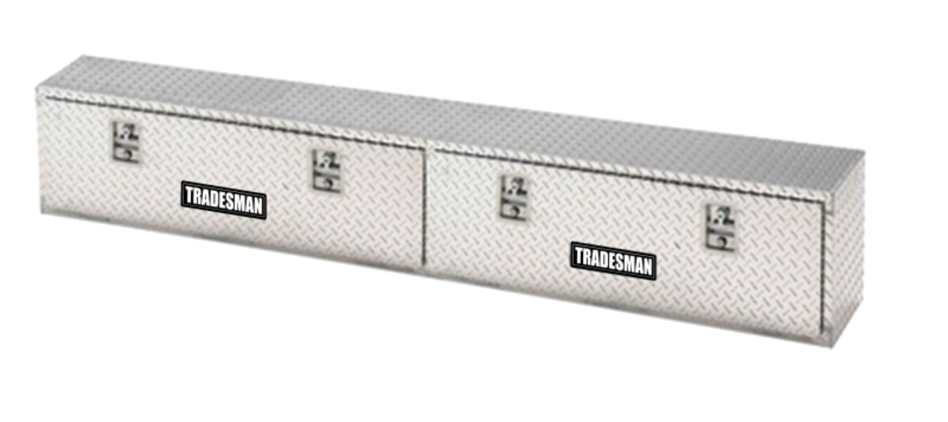 Picture of Tradesman Aluminum Top Mount L-Wing Box 90in- - Brite