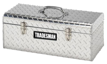 Picture of Tradesman Aluminum Handheld Tool Box 24in- - Brite