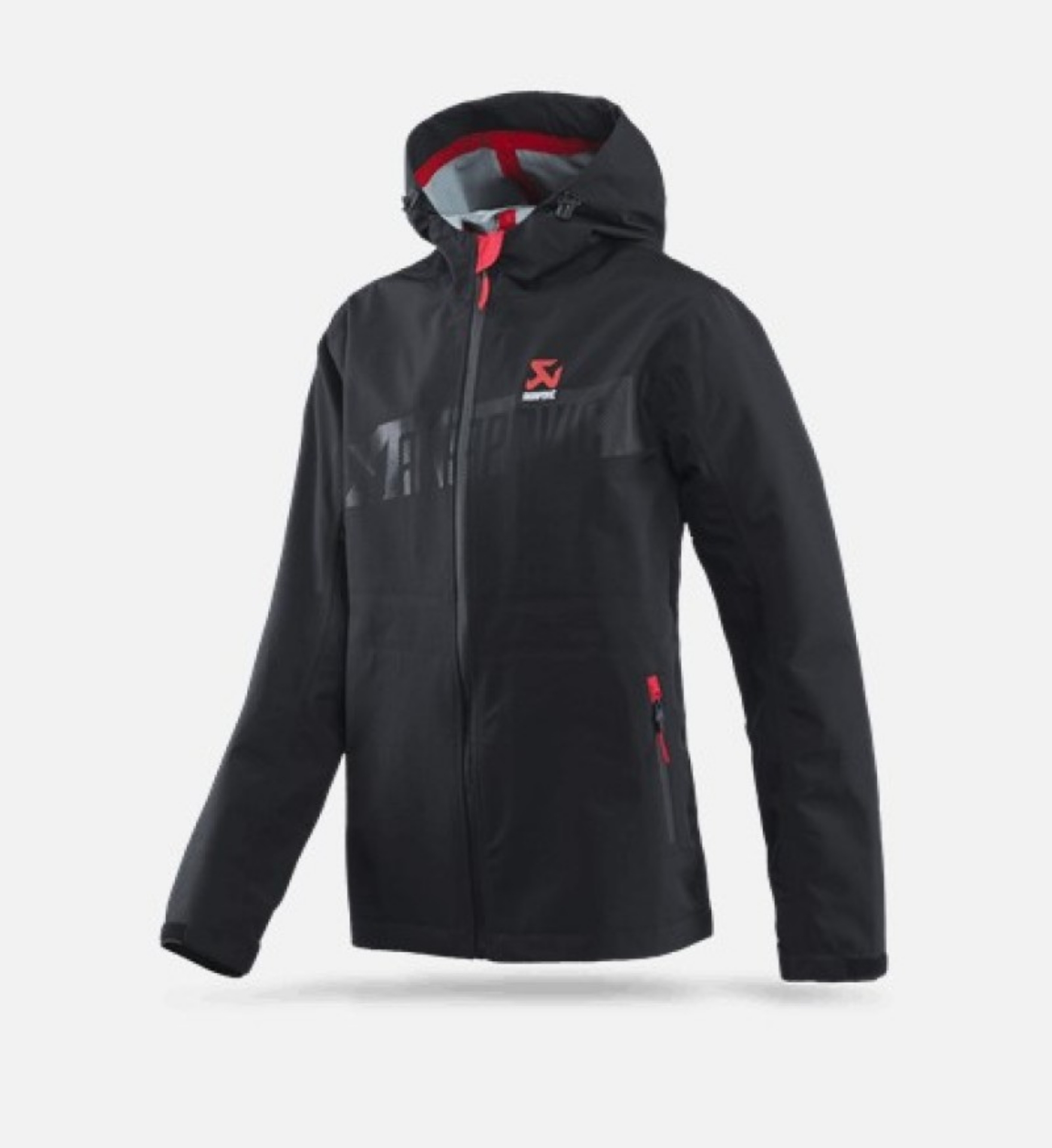 Picture of Akrapovic Mens Corpo Rain Jacket Black - L