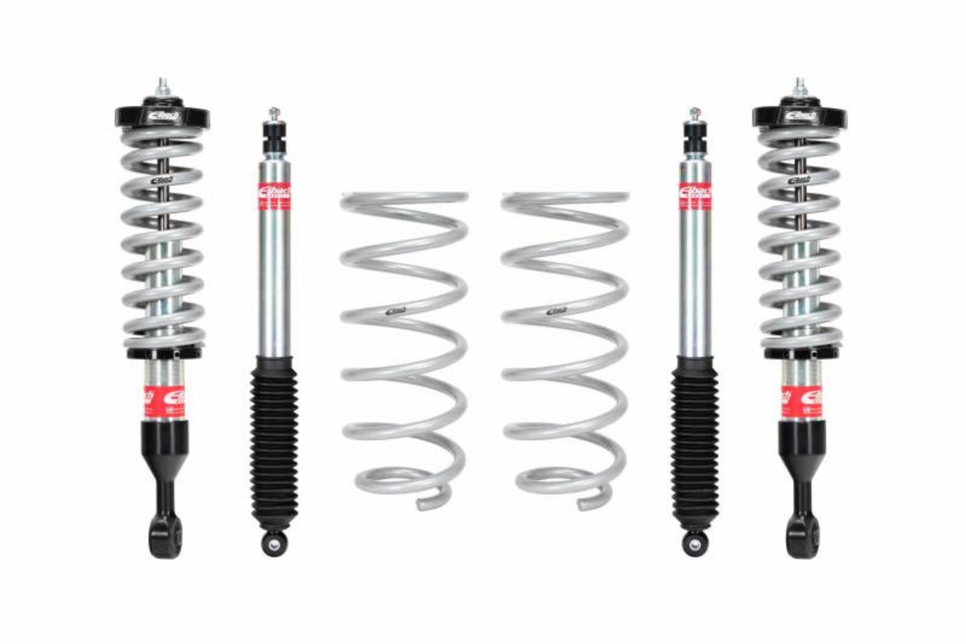 Picture of Eibach 03-09 Toyota 4Runner V6 4-0L 2WD-4WD Pro-Truck Coilover Front +1-5in-4in-Rear +0in-1-5in