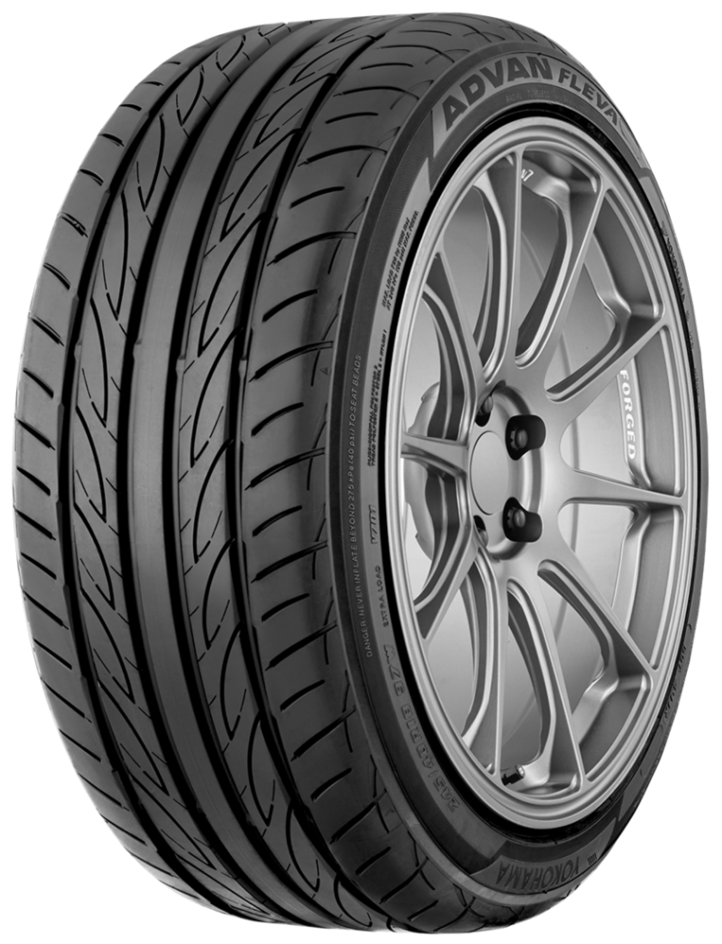 Picture of Yokohama Advan Fleva V701 Tire - 235-35R19 91W