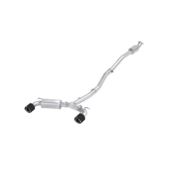 Picture of MBRP 22-23 Hyundai Kona N 2-0L Turbo 3in Cat Back Dual Rear with Carbon Fiber Tips - T304