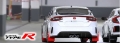 Picture of Rally Armor 23-25 Honda Civic Type R Red Mud Flap Black Logo