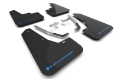 Picture of Rally Armor 24-25 Subaru Crosstrek Black UR Mud Flap Light Blue Logo