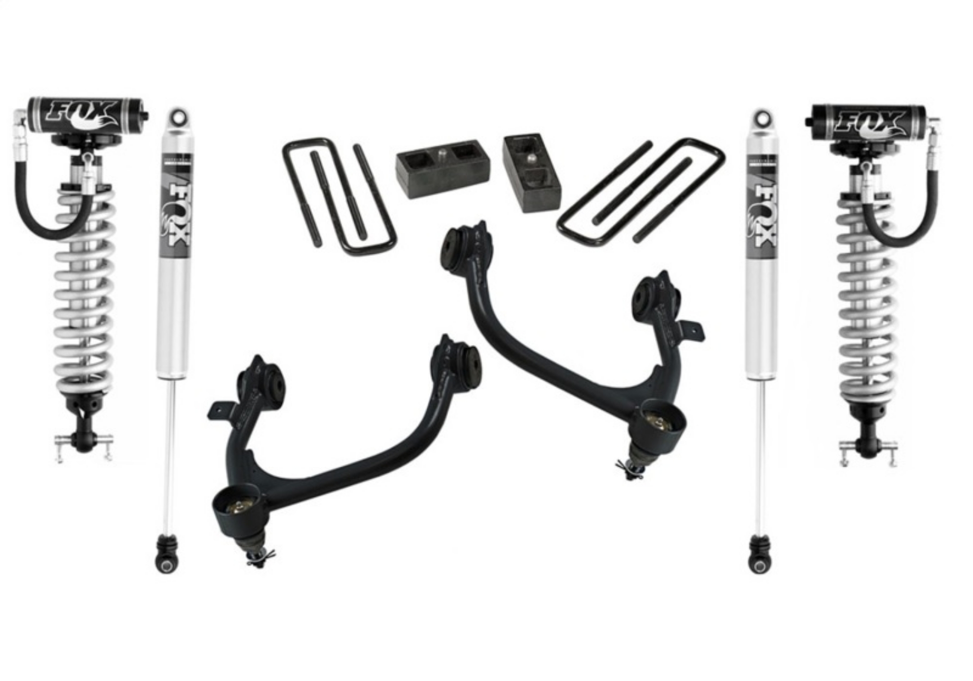 Picture of Superlift 19-22 GM Sierra 1500 Excl AT4 & Trail Boss 3in Lift Kit w- Fox Front Coil & 2-0
