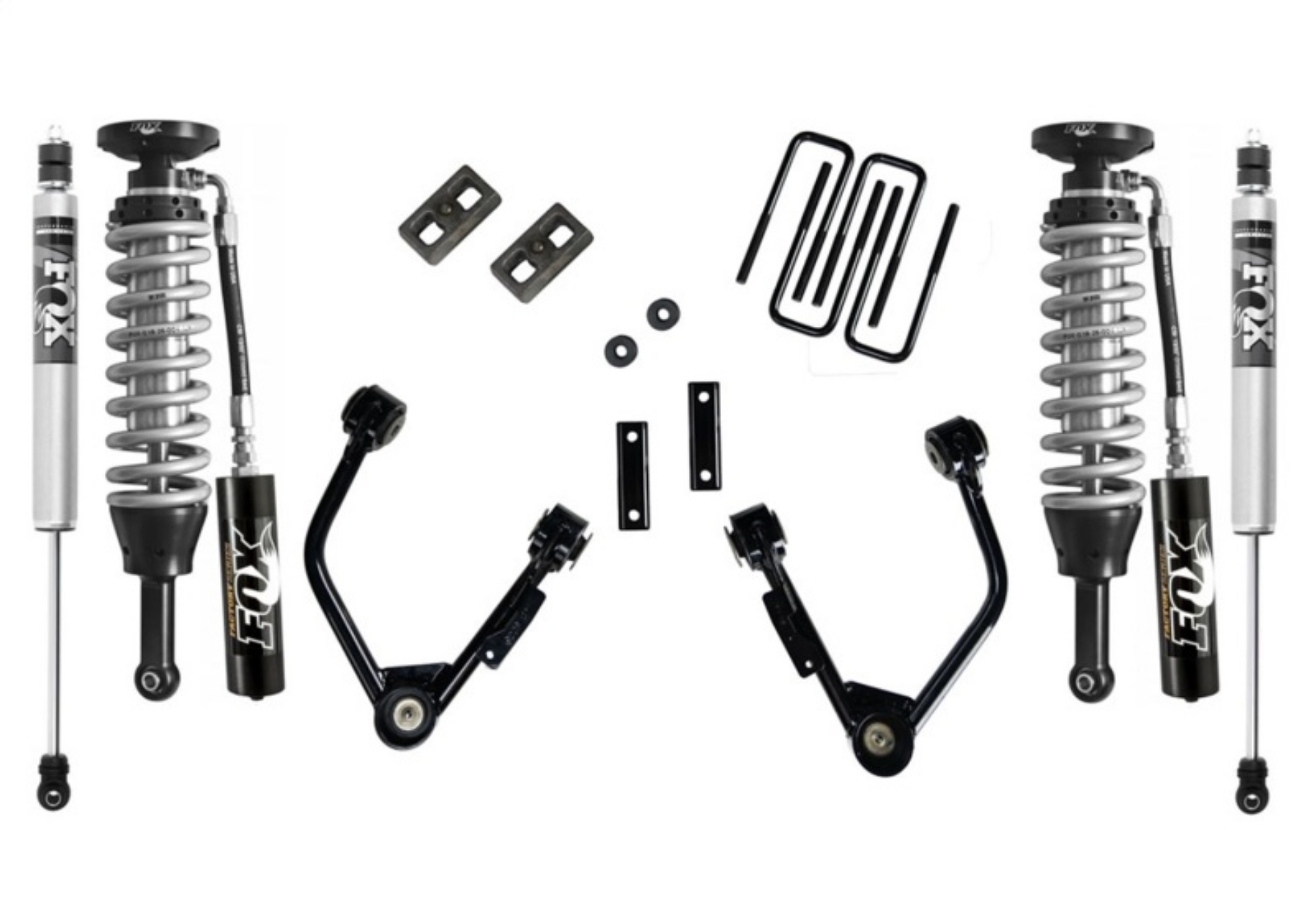 Picture of Superlift 07-21 Toyota Tundra 4WD 3in Lift Kit w- Fox Front Coilover & 2-0 Rear