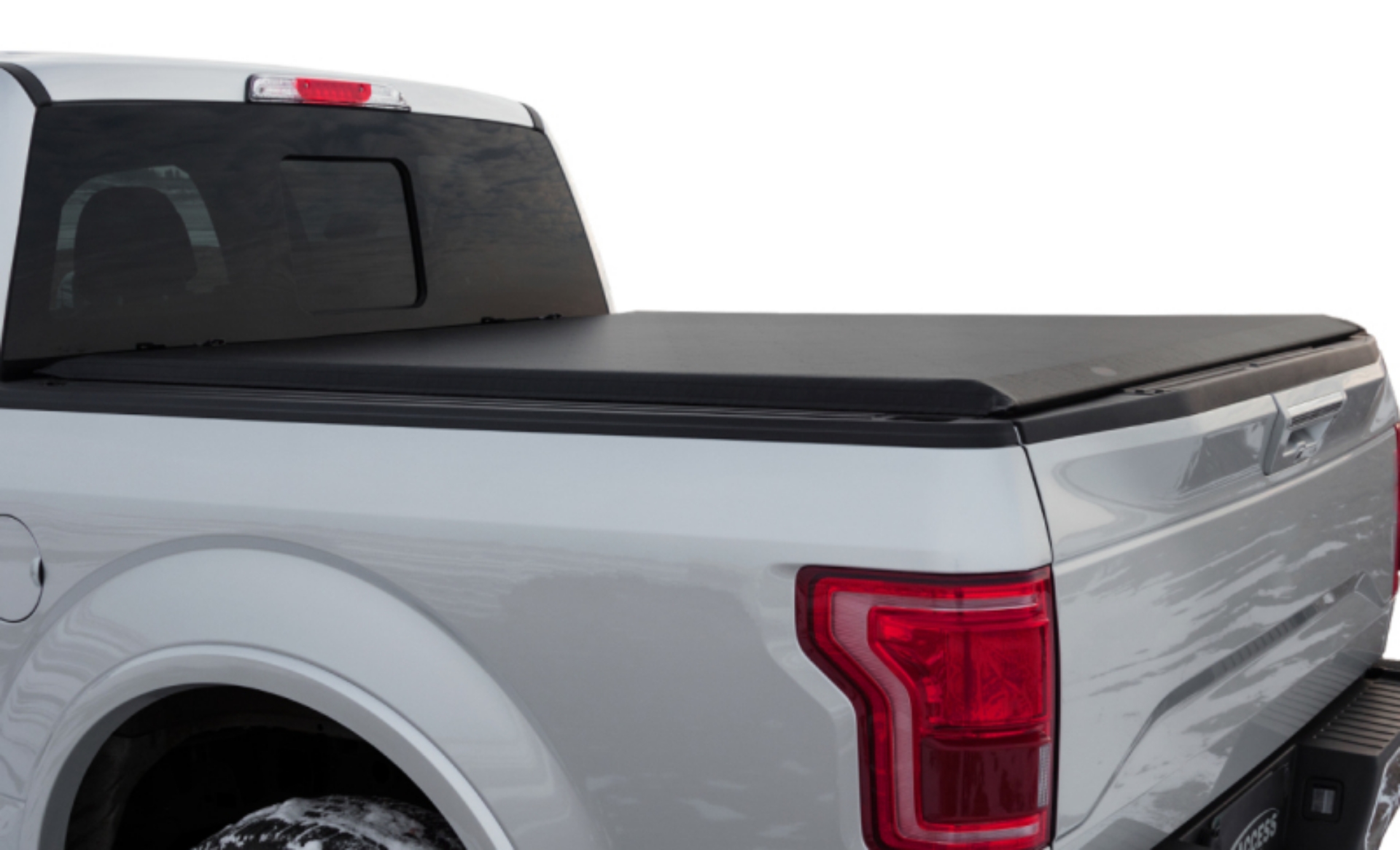 Picture of Access 2022+ Rivian R1T 4ft 6in Bed w- OEM Tonneau Track Original Roll-Up Cover