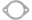 Picture of Vibrant 2-Bolt High Temperature Exhaust Gasket 2-5in I-D