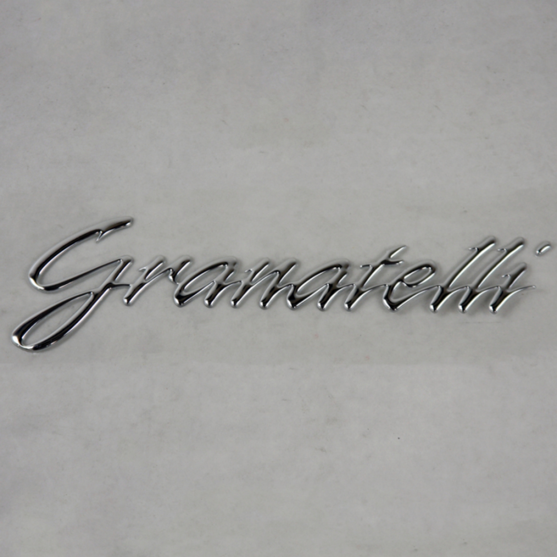 Picture of Granatelli Logo Domed Decal - Chrome