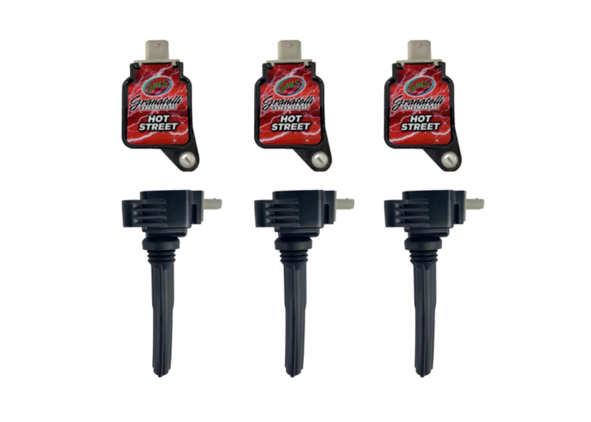 Picture of Granatelli 17-18 Ford EcoBoost 3-5TT Hi-Perf Coil-On-Plug Wire Conn Kit w-Coil Packs 45K Volts