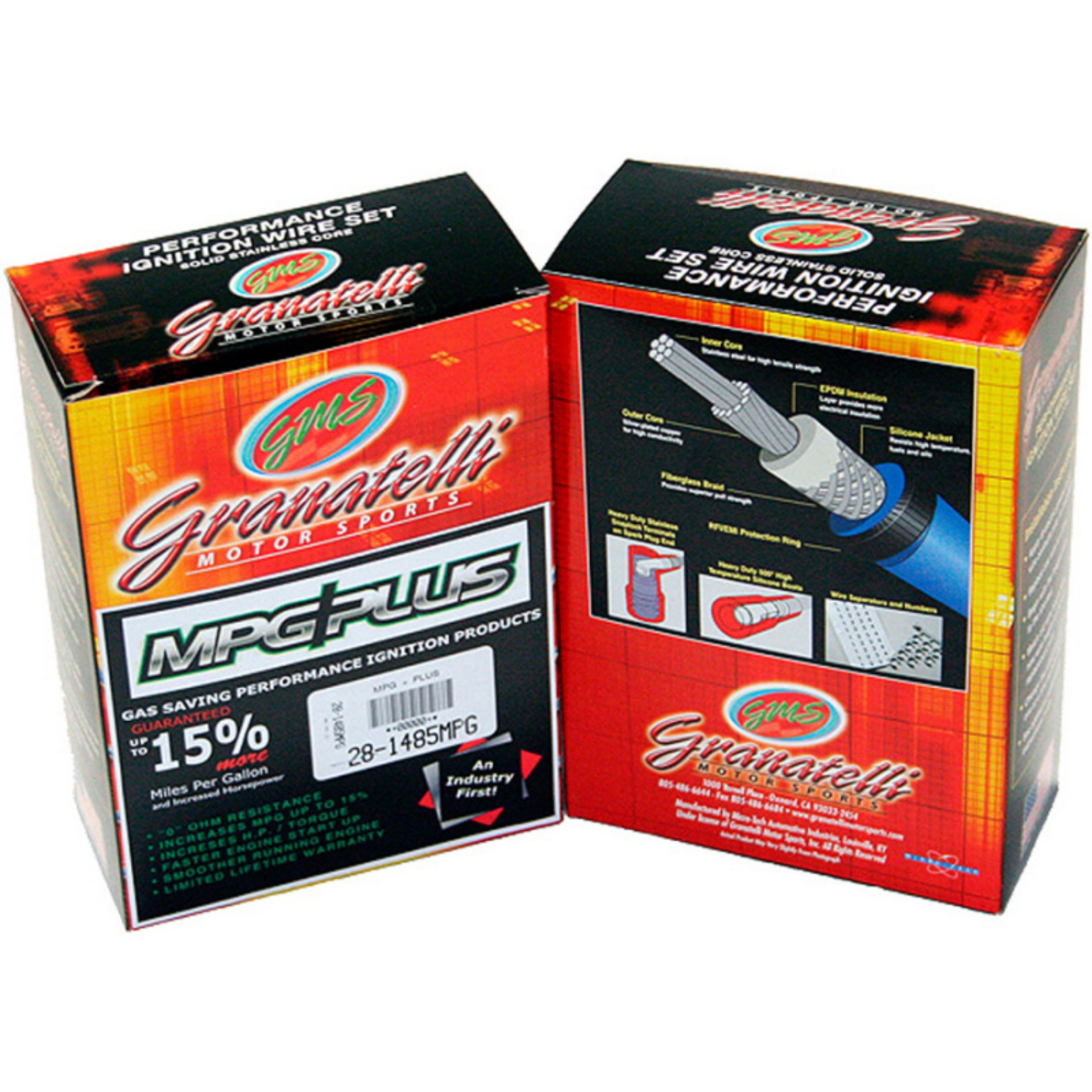 Picture of Granatelli 07-11 Jeep Wrangler 6Cyl 3-8L Performance Ignition Wires