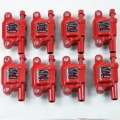 Picture of Granatelli 05-13 GM LS1-LS2-LS3-LS4-LS5-LS6-LS7-LS9-LSA Hi-Perf Coil Packs - Red Set of 8
