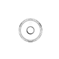 Picture of KC HiLiTES Cyclone V2 LED - Replacement Lens - Diffused - Single