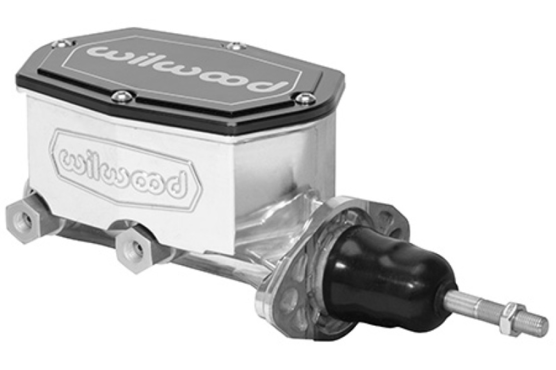 Picture of Wilwood Corvette C2 CompactTandem Master Cylinder - 7-8in Bore - Burnished
