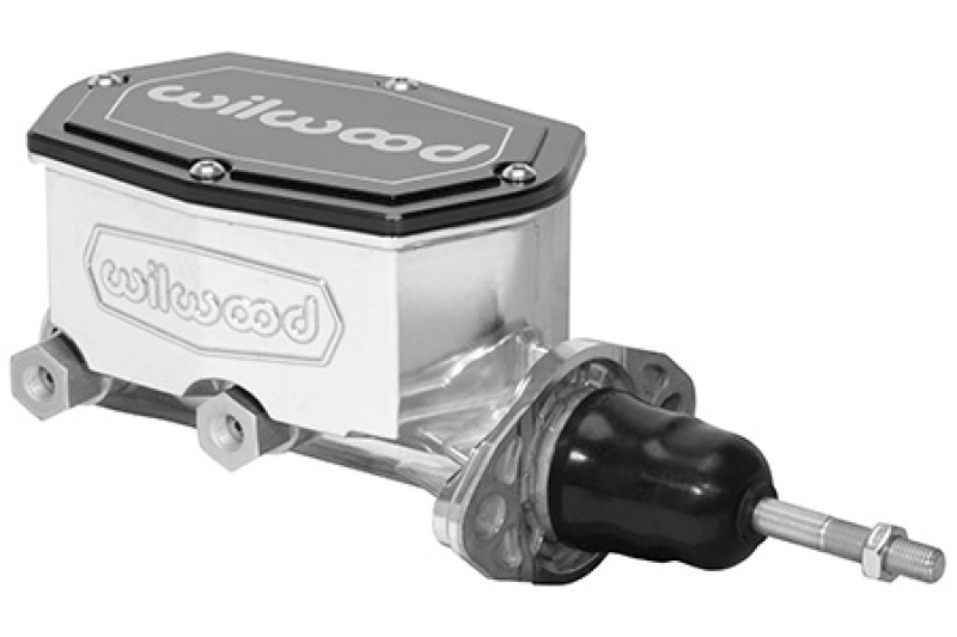 Picture of Wilwood Corvette C2 Compact Tandem Master Cylinder - 5-16in Bore Ball Burnished