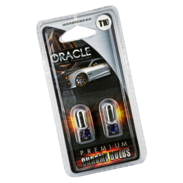 Picture of Oracle T10 Chrome Bulbs Pair - Amber