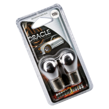 Picture of Oracle 1156 Chrome Bulbs Pair - Amber