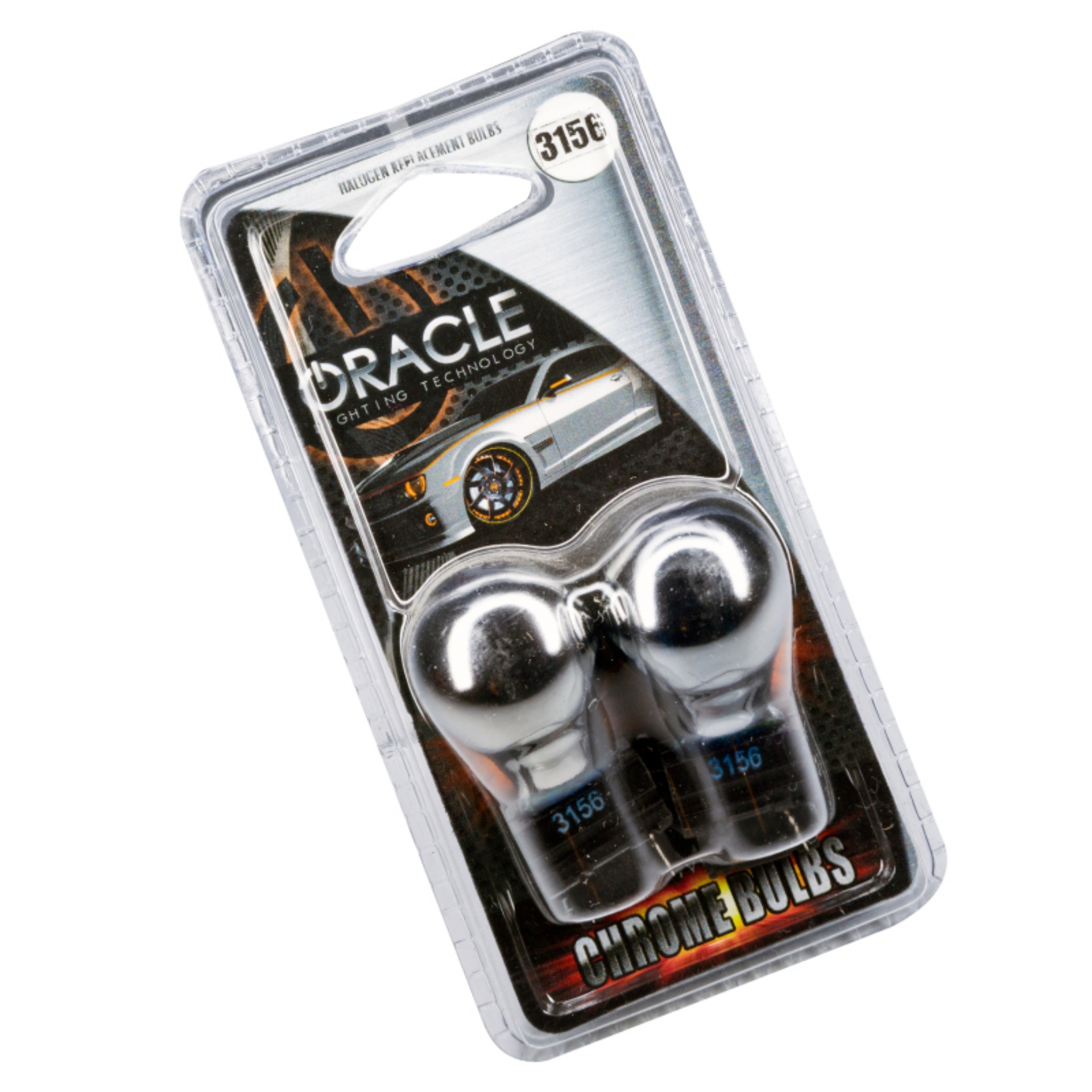 Picture of Oracle 3156 Chrome Bulbs Pair - Amber