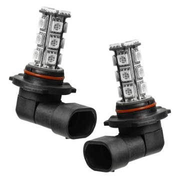 Picture of Oracle 9005 18 LED Bulbs Pair - Amber