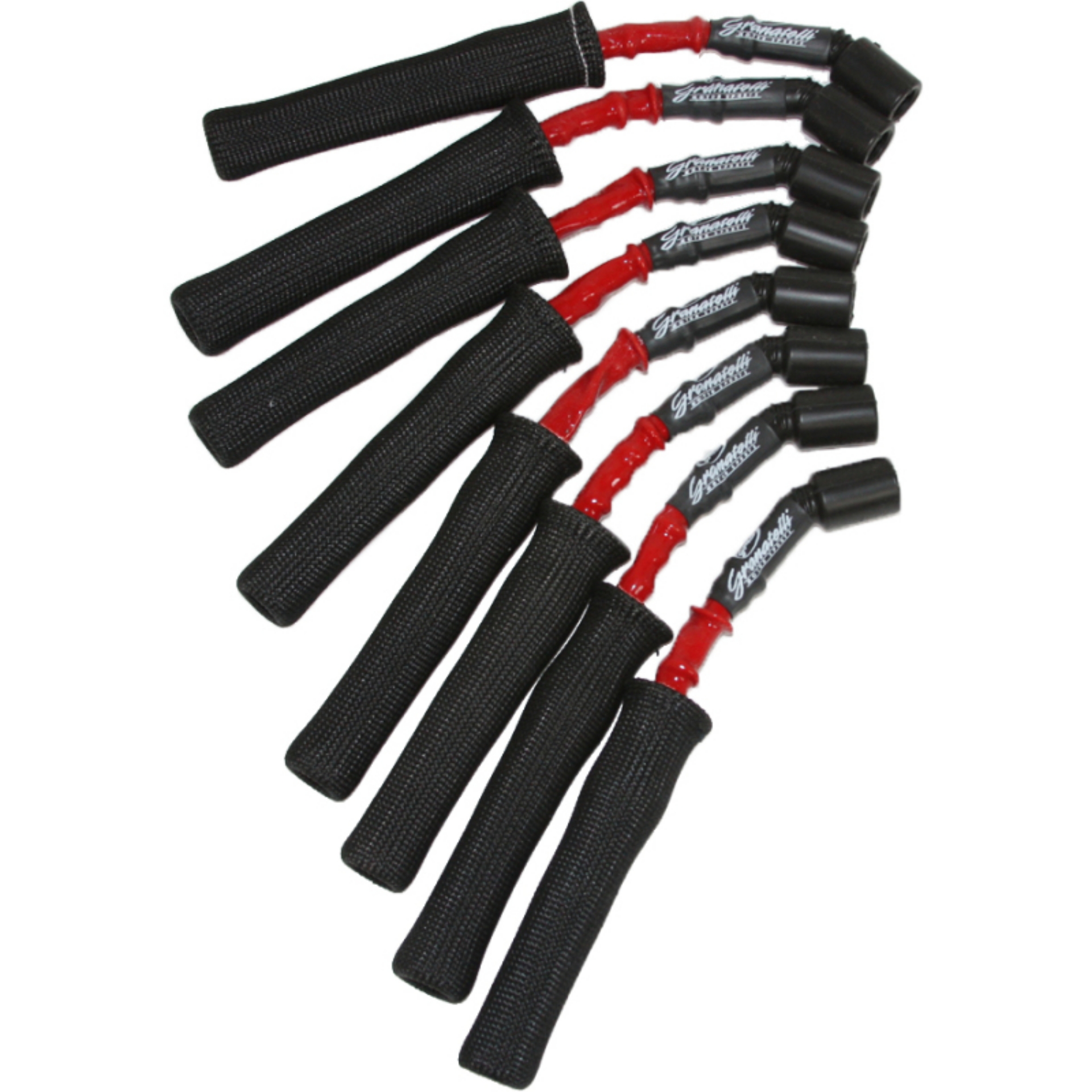 Picture of Granatelli 14-23 GM LT1 6-2L Hi-Perf Coil-Near-Plug Wire Connector Kit w-Red Jacket-Blk Sleeve