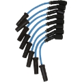Picture of Granatelli 14-23 GM LT1 6-2L Straight Boot Hi-Perf Coil-Near-Plug Ignition Wire Connector Kit - Blue