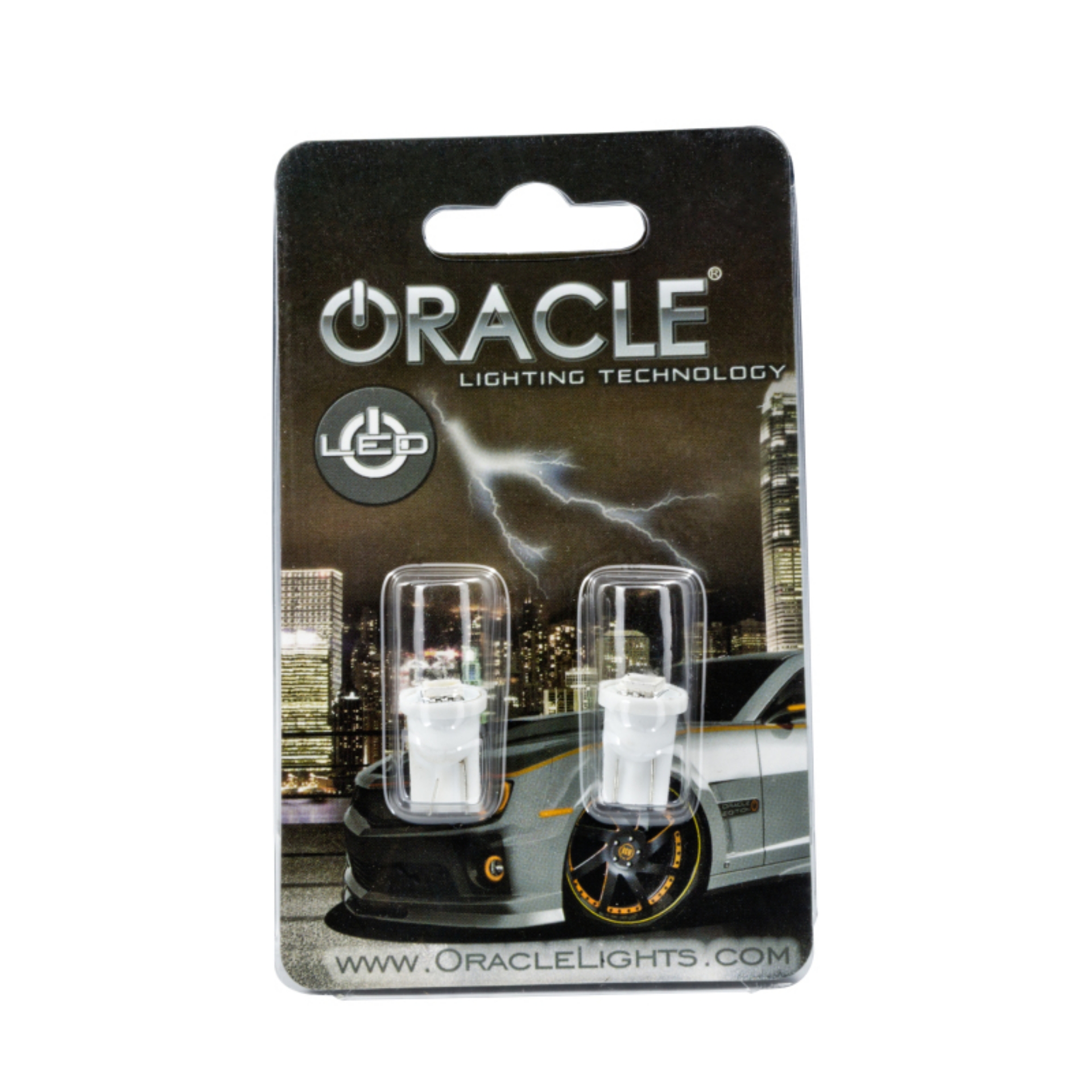 Picture of Oracle T10 1 LED 3-Chip SMD Bulbs Pair - Red