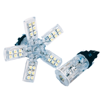 Picture of Oracle 3157 15 SMD 3 Chip Spider Bulb Single - Cool White