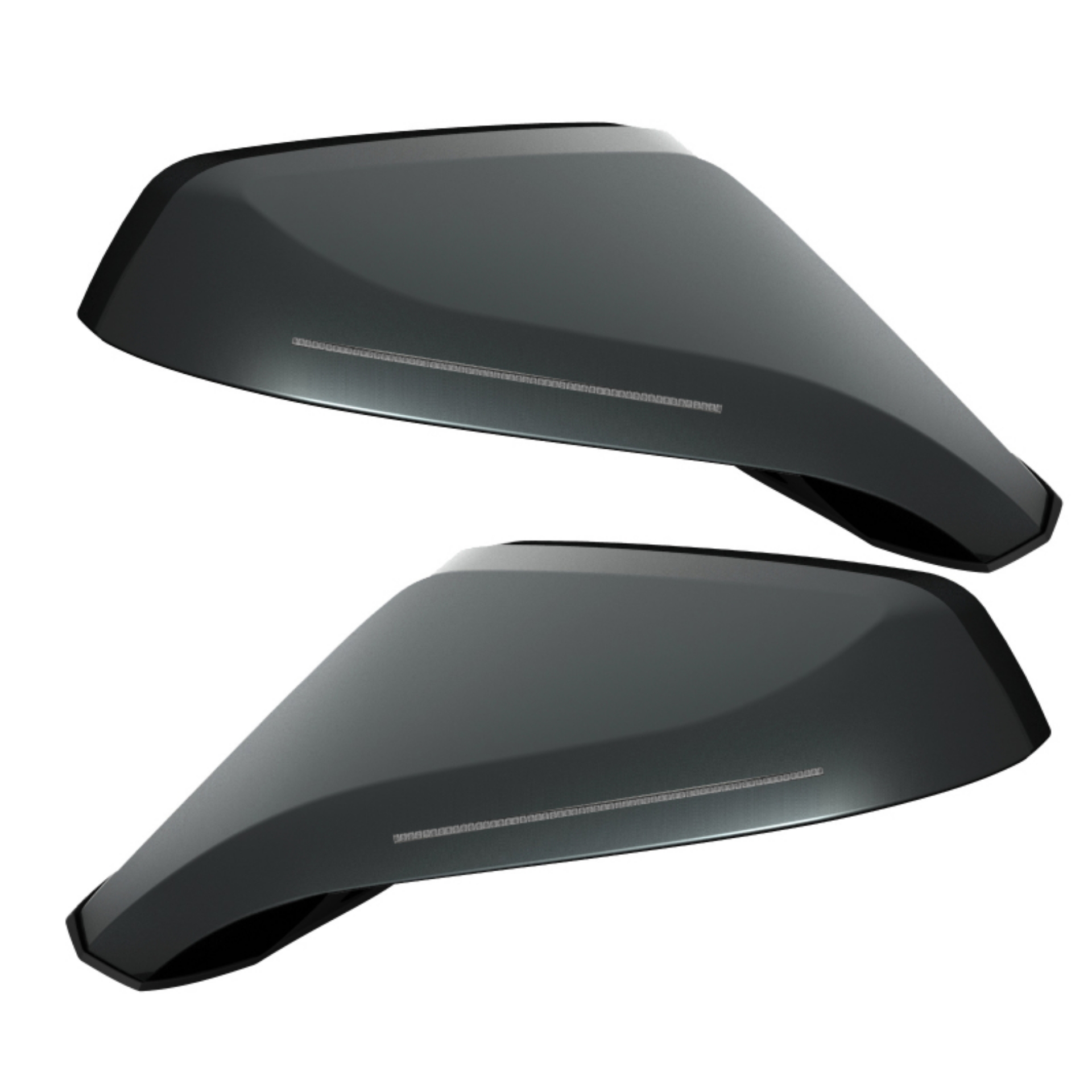 Picture of Oracle 10-15 Chevy Camaro Concept Side Mirrors - Dual Intensity - Cyber Gray Metallic GBV