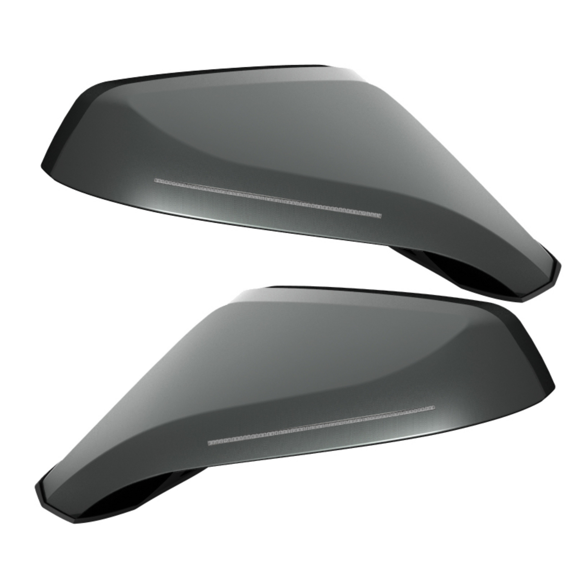 Picture of Oracle 10-15 Chevy Camaro Concept Side Mirrors - Dual Intensity - Ashen Gray GLJ