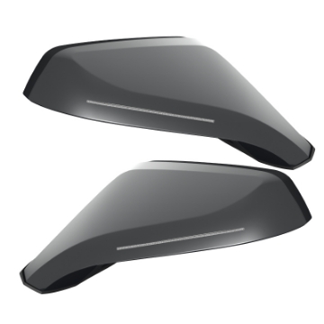 Picture of Oracle 10-15 Chevy Camaro Concept Side Mirrors - Dual Intensity - Carbon Flash Metallic GAR565