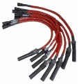 Picture of Granatelli 10-14 Ford 6-2L Incl- Raptor Ignition Wire Set w-Inserts-Red Hi-Temp Silicone Jacket