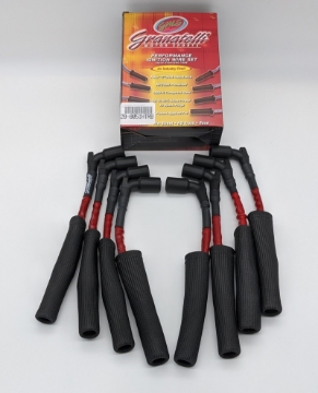Picture of Granatelli 20-23 GM LT2 6-2L Hi-Perf Coil-Near-Plug Wire Connector Kit w-Red Jacket-Black Sleeve